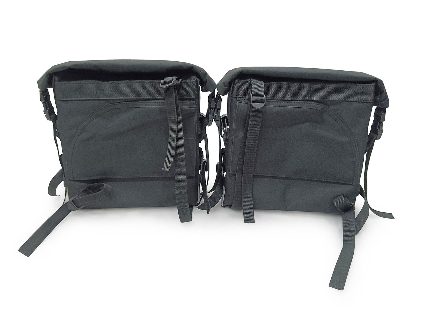 For Royal Enfield New Himalayan 450 Canvas Trail Bags Black