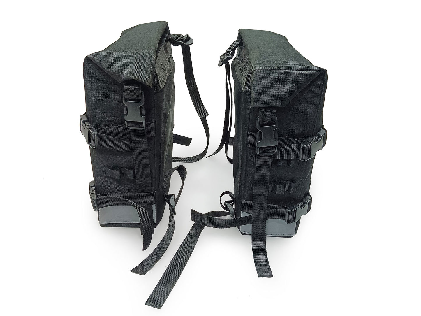 For Royal Enfield New Himalayan 450 Canvas Trail Bags Black