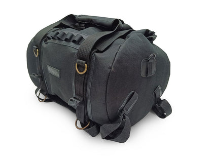 For Royal Enfield New Himalayan 450 Canvas Trail Bags Black And Rear Duffle Bag