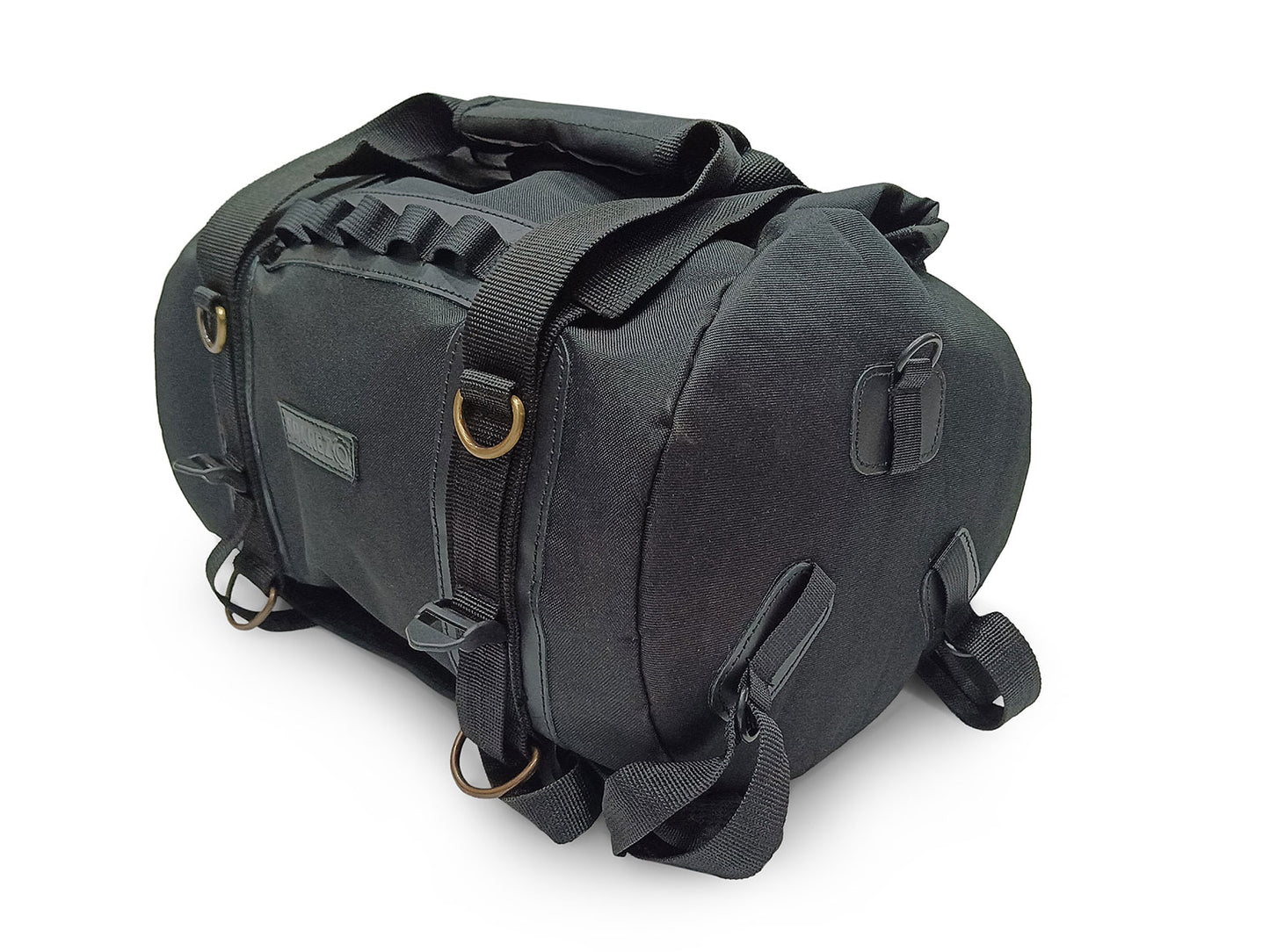 For Royal Enfield New Himalayan 450 Canvas Trail Bags Brown And Rear Duffle Bag