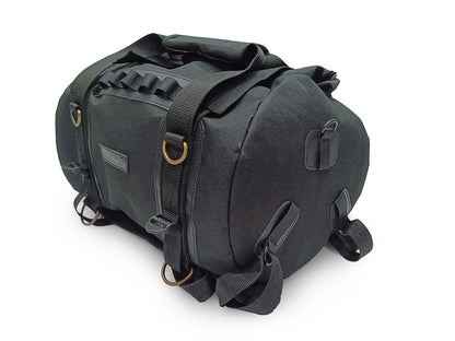 For Royal Enfield New Himalayan 450 Canvas Trail Bags Brown And Rear Duffle Bag