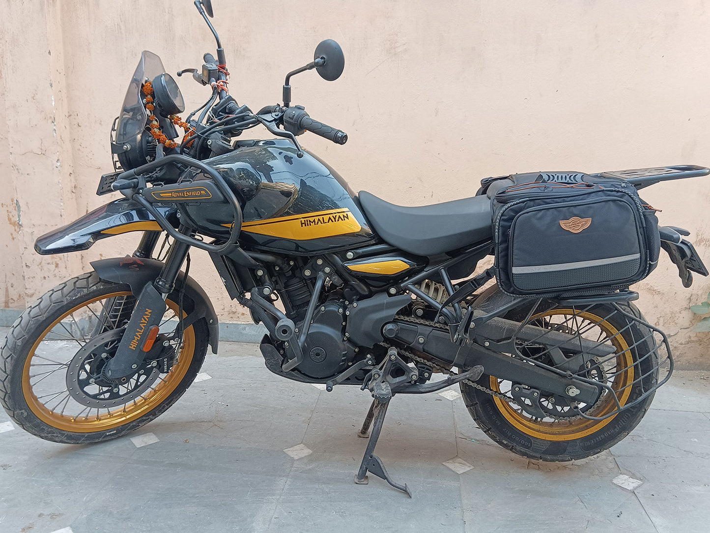 For Royal Enfield New Himalayan 450 Nylon Saddle Pannier Bags