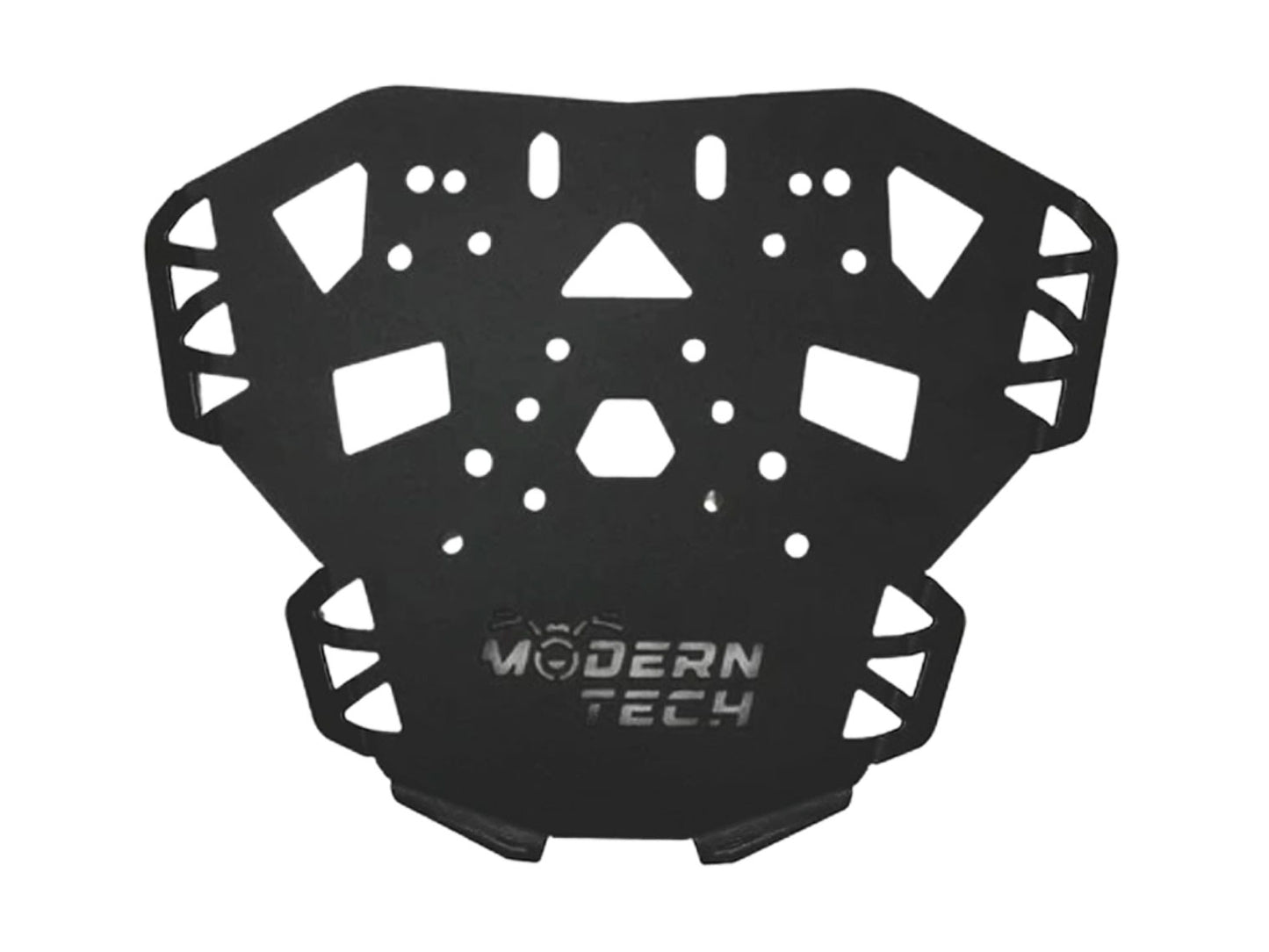 For Royal Enfield New Himalayan 450 Top Rack Plate With Backrest Black