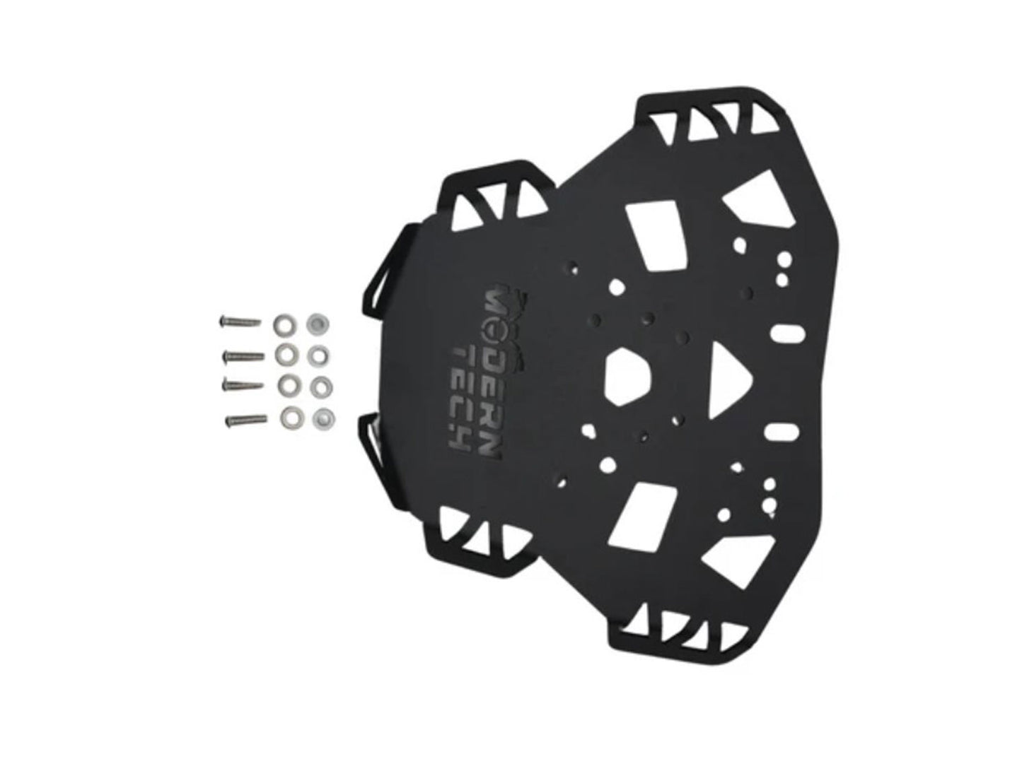 For Royal Enfield New Himalayan 450 Top Rack Plate With Backrest Black
