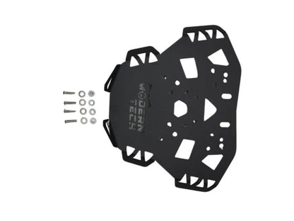 For Royal Enfield New Himalayan 450 Top Rack Plate With Backrest Black
