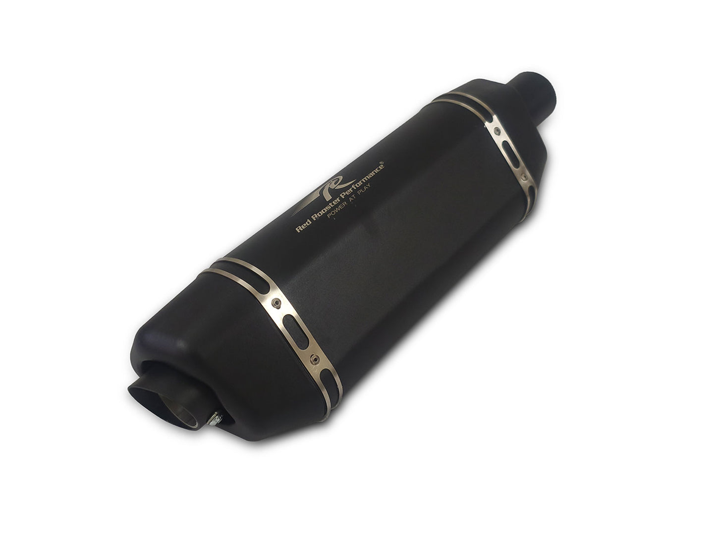 For Royal Enfield New Himalayan 450 Red Rooster Vertex Pro Exhaust Silencer Black