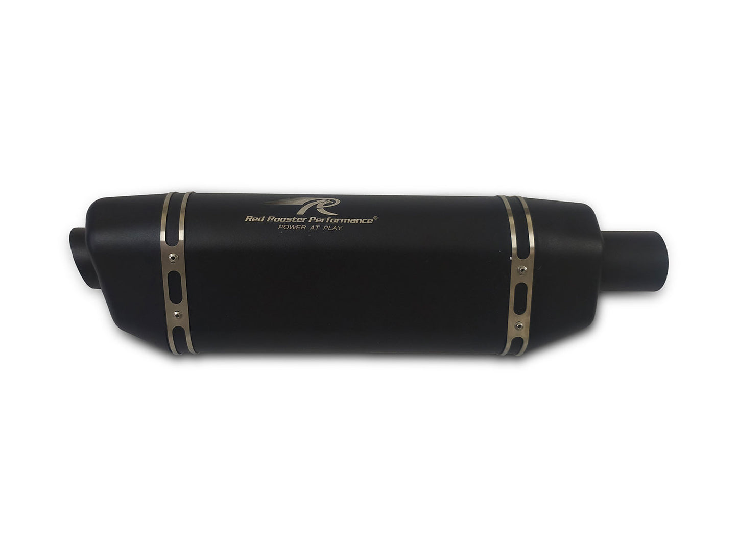 For Royal Enfield New Himalayan 450 Red Rooster Vertex Pro Exhaust Silencer Black