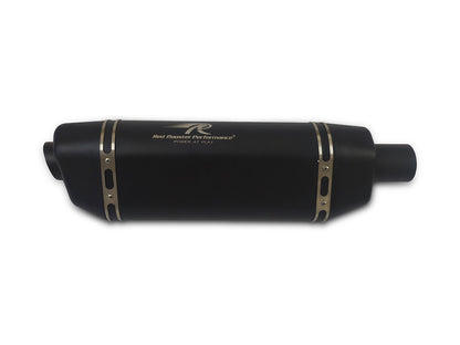 For Royal Enfield New Himalayan 450 Red Rooster Vertex Pro Exhaust Silencer Black