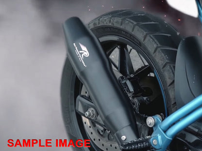 For Royal Enfield New Himalayan 450 Red Rooster Orion Exhaust Silencer Black