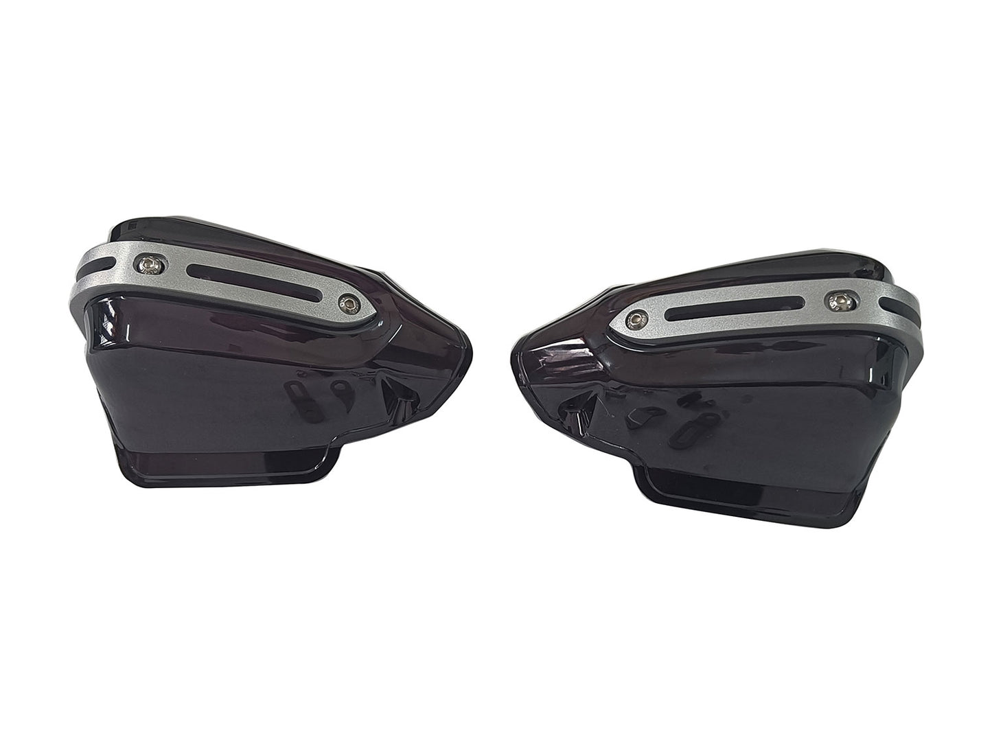 For Royal Enfield Scram & Himalayan 411 Tinted Black Color Hand Guard Kit