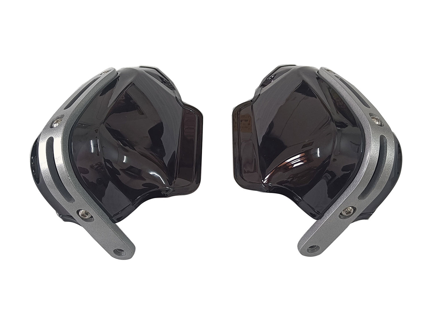 For Royal Enfield Scram & Himalayan 411 Tinted Black Color Hand Guard Kit