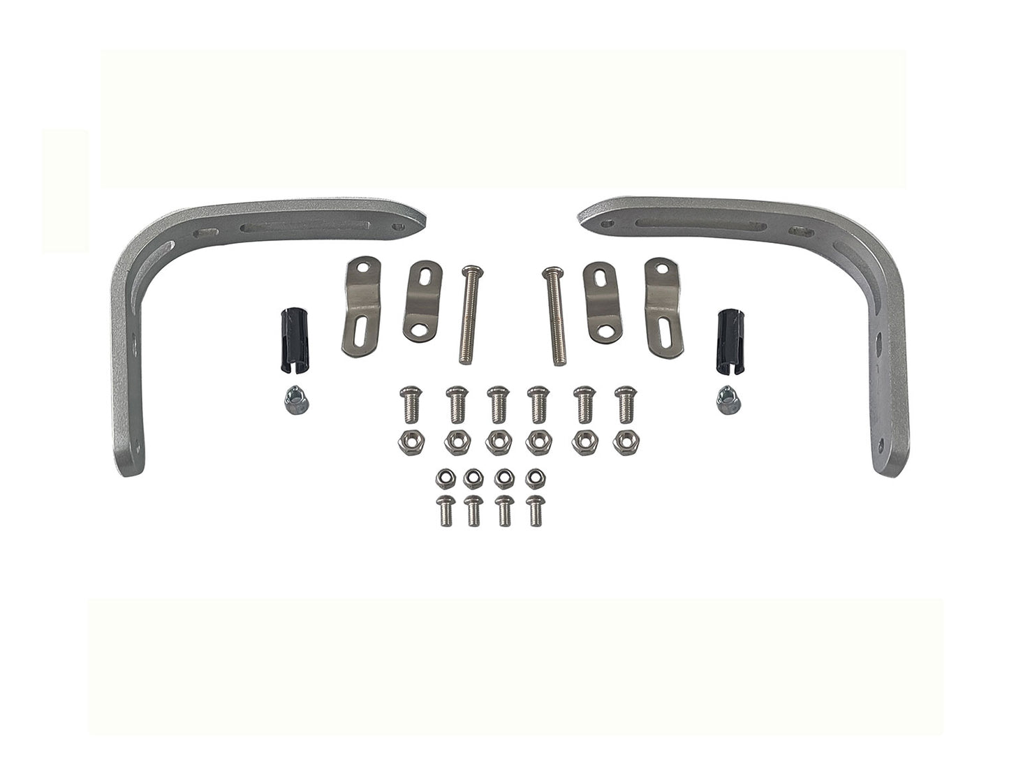 For Royal Enfield Scram & Himalayan 411 Tinted Black Color Hand Guard Kit