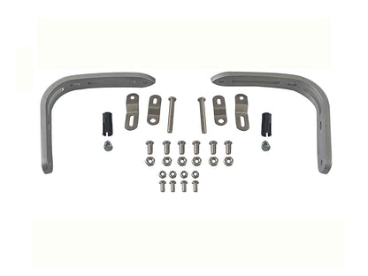 For Royal Enfield Scram & Himalayan 411 Tinted Black Color Hand Guard Kit