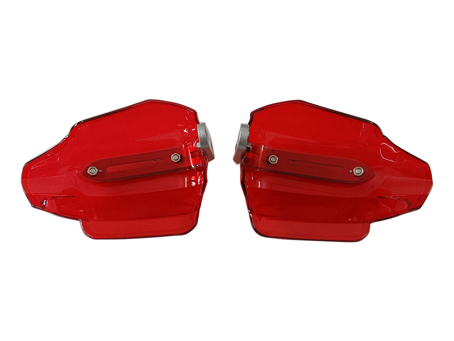 For Royal Enfield Scram & Himalayan 411 Tinted Red Color Hand Guard Kit