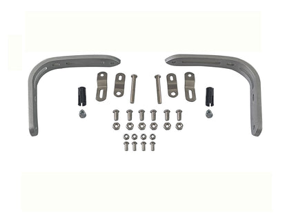 For Royal Enfield Scram & Himalayan 411 Tinted Blue Color Hand Guard Kit