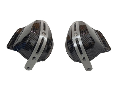 For Royal Enfield Scram & Himalayan 411 Carbon Black Color Hand Guard Kit