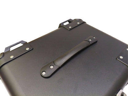 For Royal Enfield Himalayan 411 Aluminum Pannier Top Box Black D3
