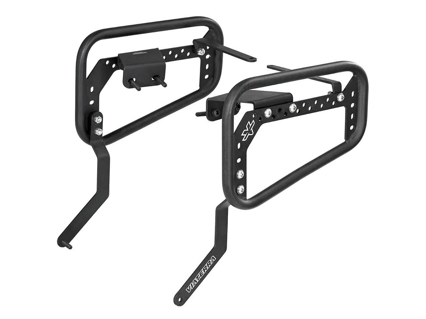 For Royal Enfield Himalayan 411 Saddle Stay With Condor Solo Saddlebag Black
