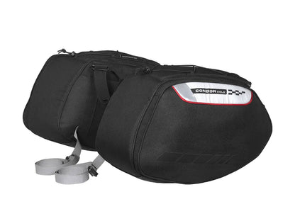 For Royal Enfield Himalayan 411 Saddle Stay With Condor Solo Saddlebag Black