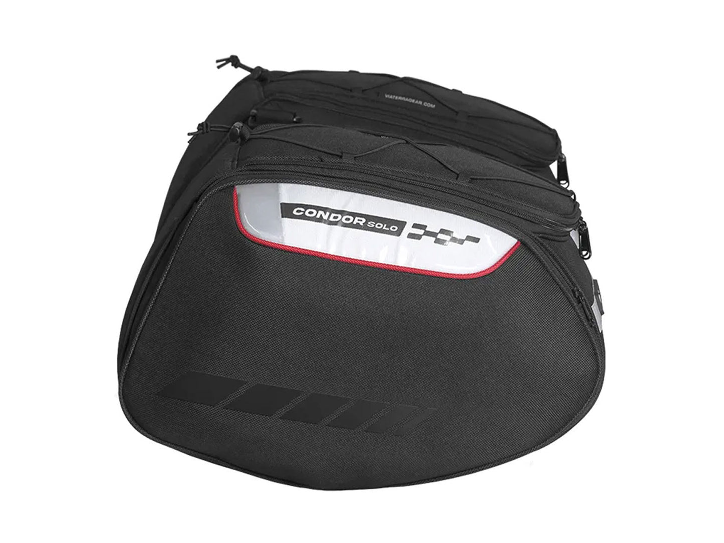 For Royal Enfield Himalayan 411 Saddle Stays & Condor Solo Pannier Bags Black