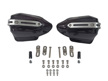 For Royal Enfield Scram 411 Tinted Black Color Hand Guard Kit