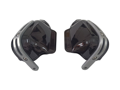 For Royal Enfield Scram 411 Tinted Black Color Hand Guard Kit