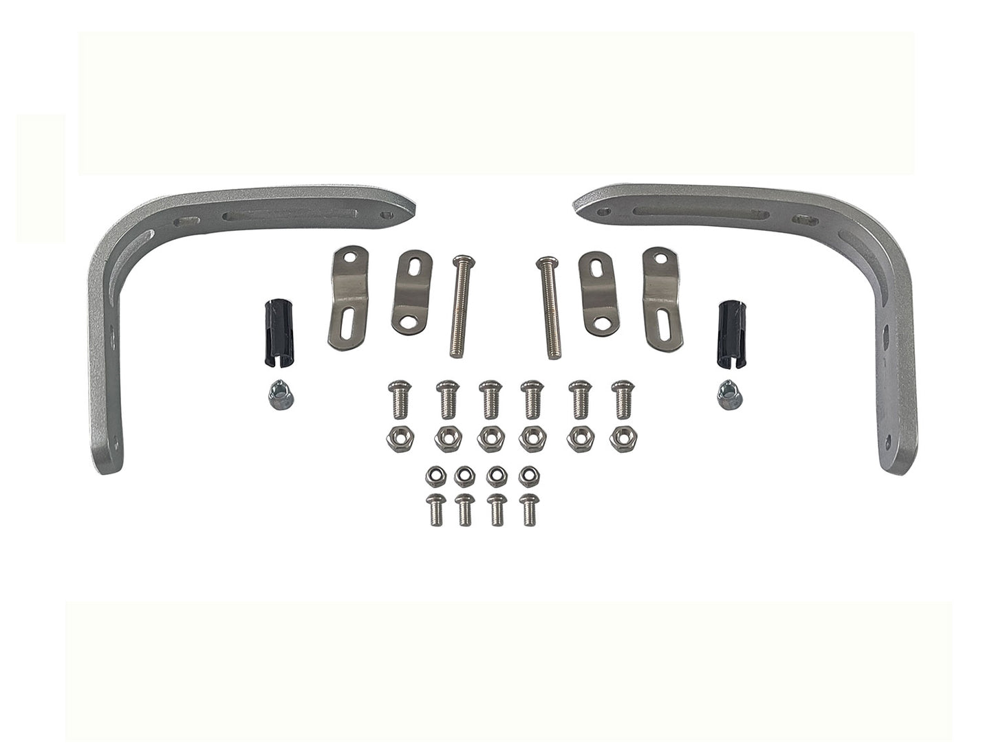 For Royal Enfield Scram 411 Tinted Red Color Hand Guard Kit