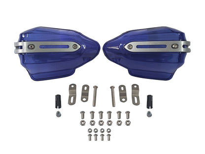 For Royal Enfield Scram 411 Tinted Blue Color Hand Guard Kit