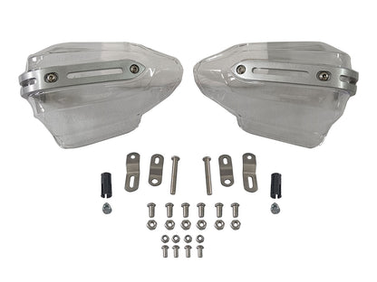 For Royal Enfield Scram 411 Transparent White Hand Guard Kit