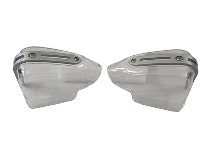 For Royal Enfield Scram 411 Transparent White Hand Guard Kit