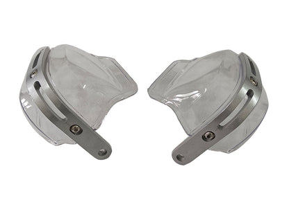 For Royal Enfield Scram 411 Transparent White Hand Guard Kit