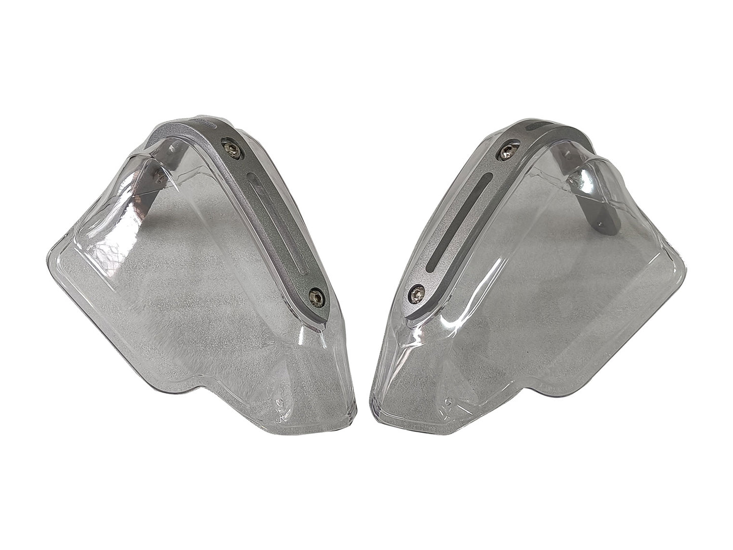 For Royal Enfield Scram 411 Transparent White Hand Guard Kit
