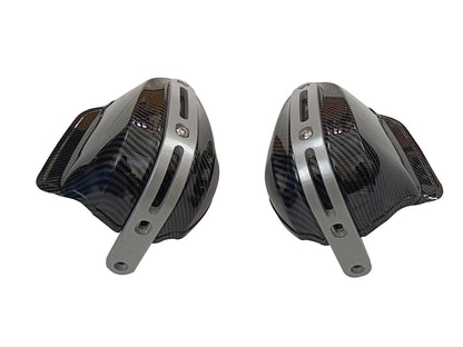 For Royal Enfield Scram 411 Carbon Black Hand Guard Kit