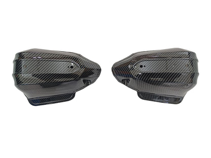For Royal Enfield Scram 411 Carbon Black Hand Guard Kit