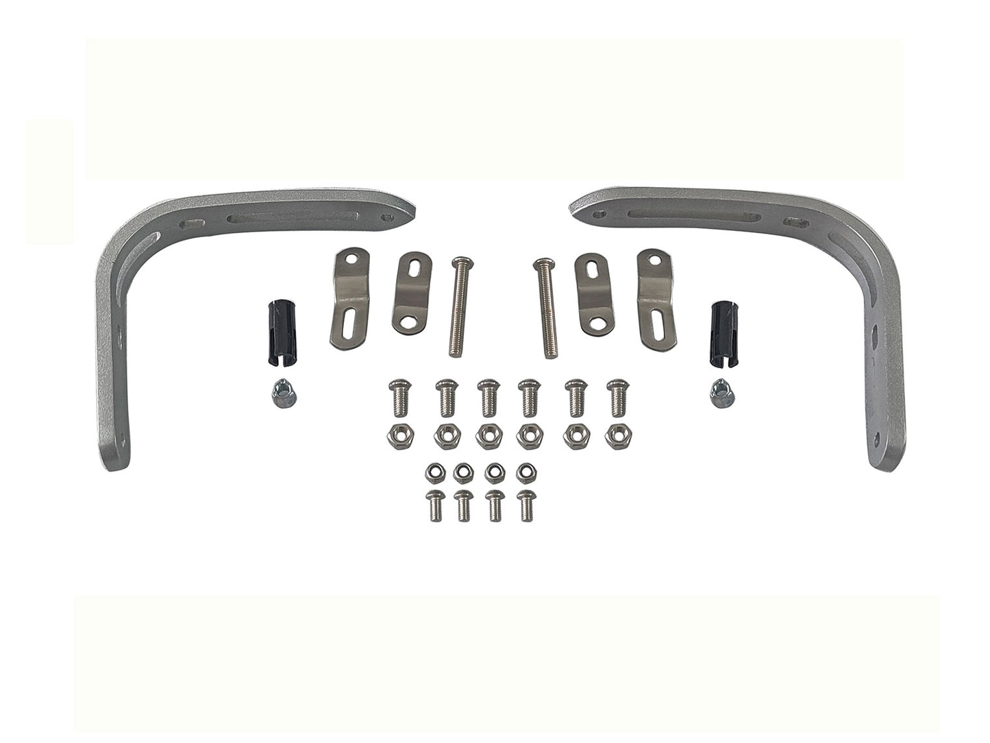 For Royal Enfield Scram 411 Carbon Black Hand Guard Kit