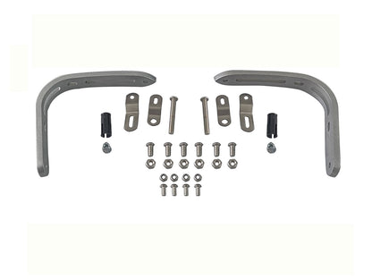 For Royal Enfield Scram 411 Carbon Black Hand Guard Kit