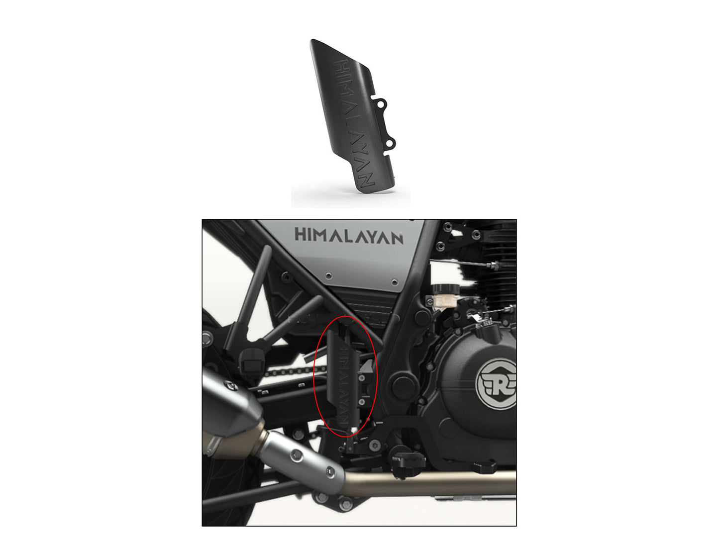 Genuine Royal Enfield Scram 411 4 Pcs Accessories Combo Pack CP-2