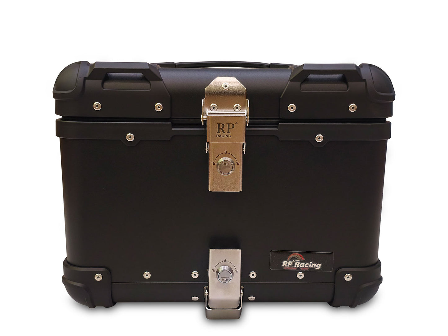 For Royal Enfield Scram 411 Aluminum Pannier Top Box Black D2