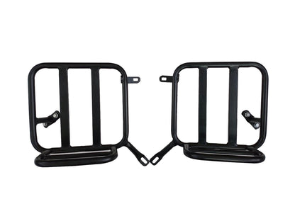 For Royal Enfield Classic Reborn 350 Genuine Leather Pannier Mounting & Bags D32