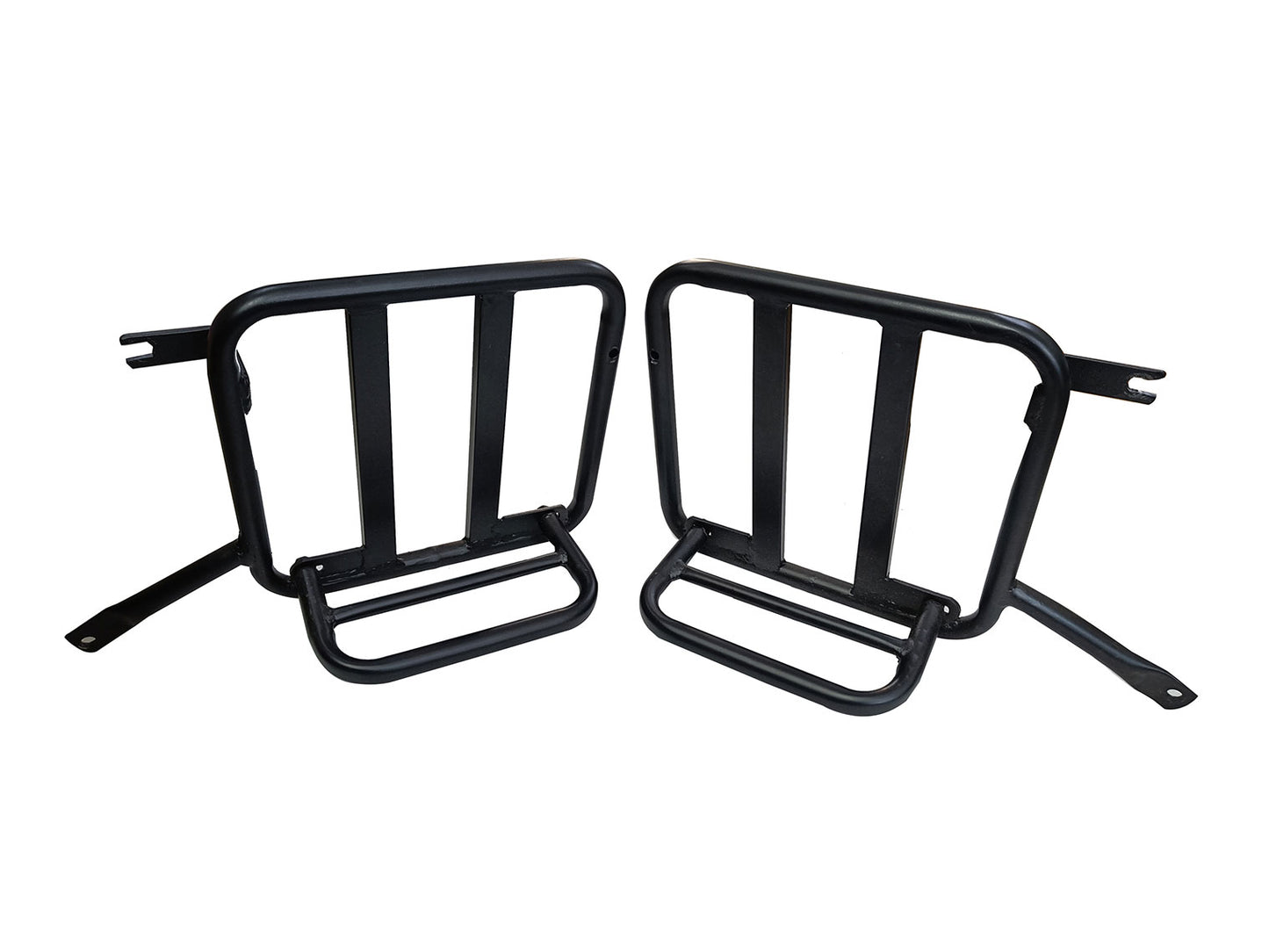For Royal Enfield Hunter 350 Genuine Leather Pannier Mounting & Bags D32