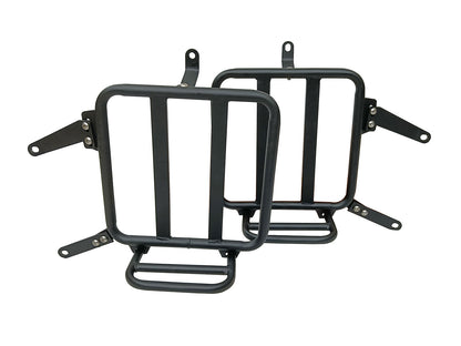 For Royal Enfield Shotgun 650 Genuine Leather Pannier Mounting & Bags D32