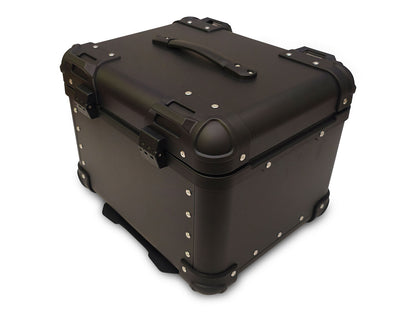 For Royal Enfield Classic Reborn 350 Aluminum Pannier Top Box Black D2