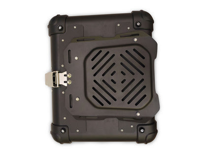 For Royal Enfield Classic Reborn 350 Aluminum Pannier Top Box Black D2