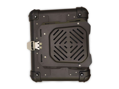 For Universal Royal Enfield Bike's Aluminum Pannier Top Box Black D2