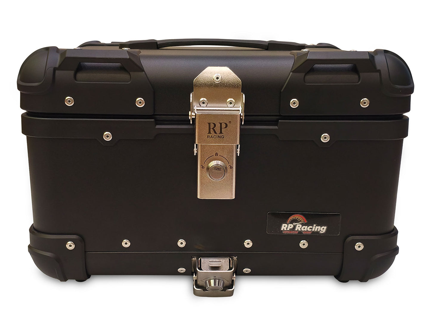 For Royal Enfield Classic Reborn 350 Aluminum Pannier Top Box Black D3