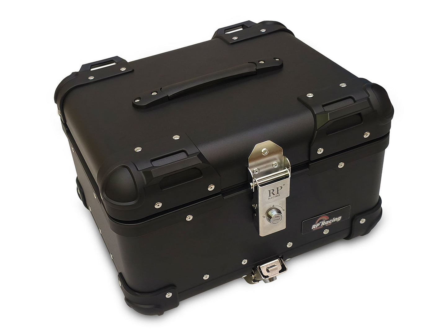For Royal Enfield Classic Reborn 350 Aluminum Pannier Top Box Black D3