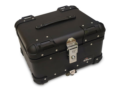 For Royal Enfield Classic Reborn 350 Aluminum Pannier Top Box Black D3