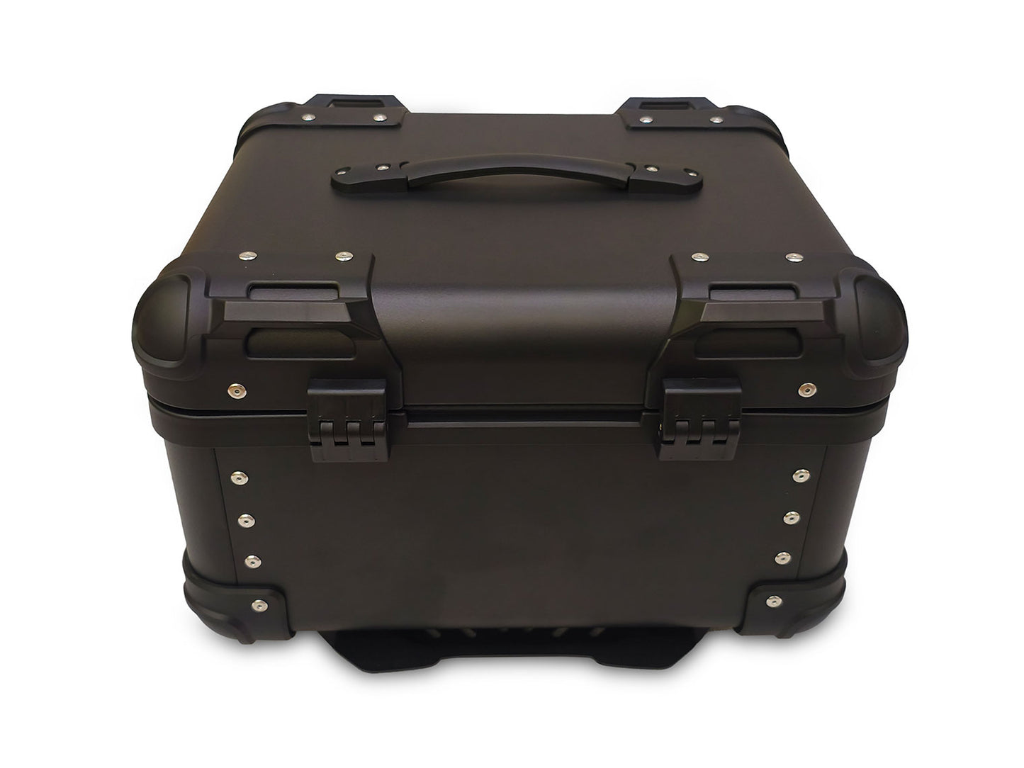 For Royal Enfield Classic Reborn 350 Aluminum Pannier Top Box Black D3