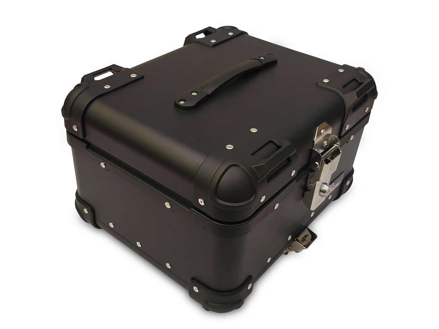 For Royal Enfield Meteor 350 Aluminum Pannier Top Box Black D3