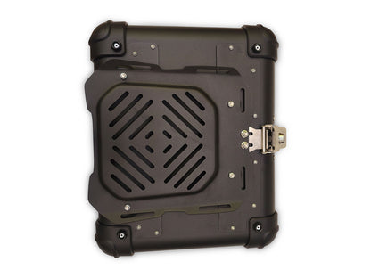 For Universal Royal Enfield Bike's Aluminum Pannier Top Box Black D3
